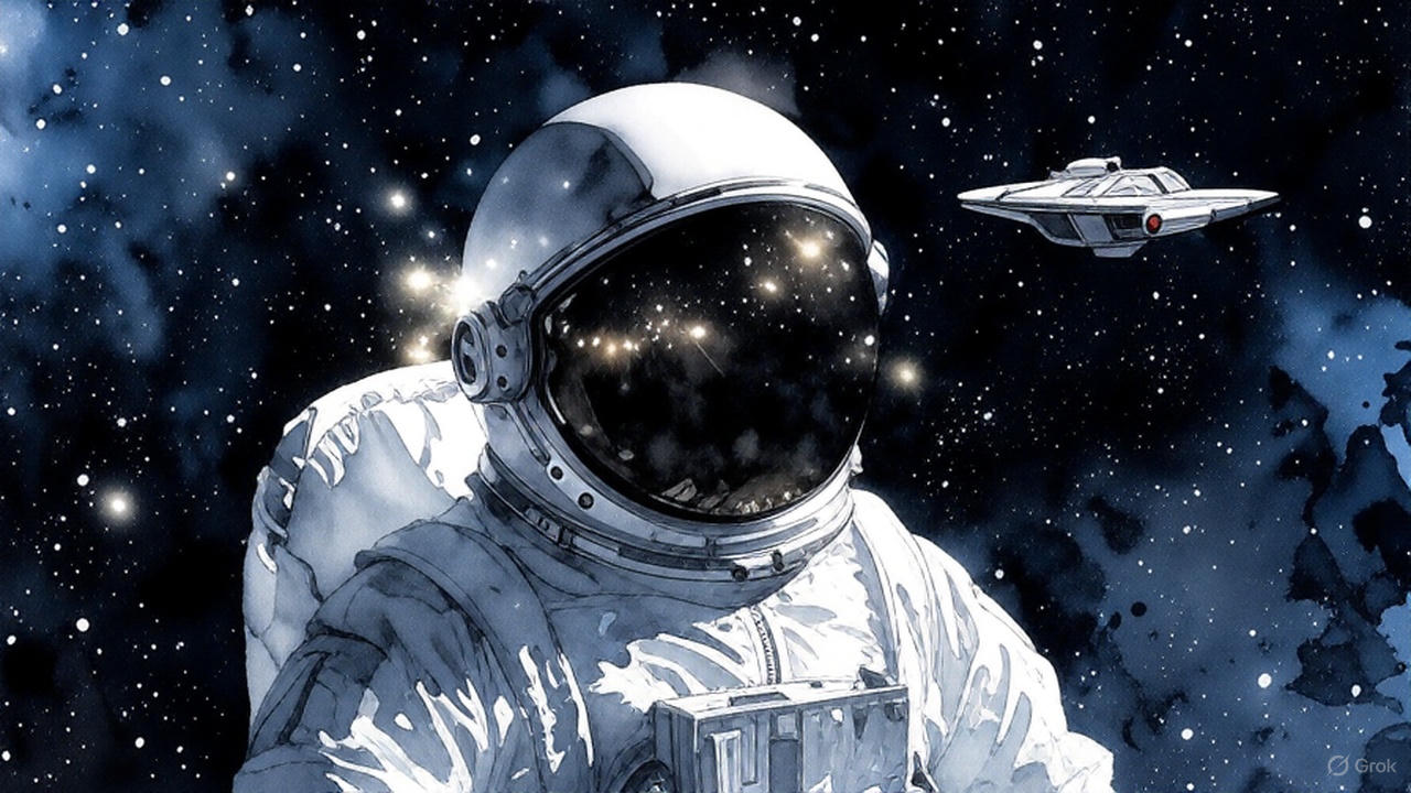 Galaxy Astronaut Projector